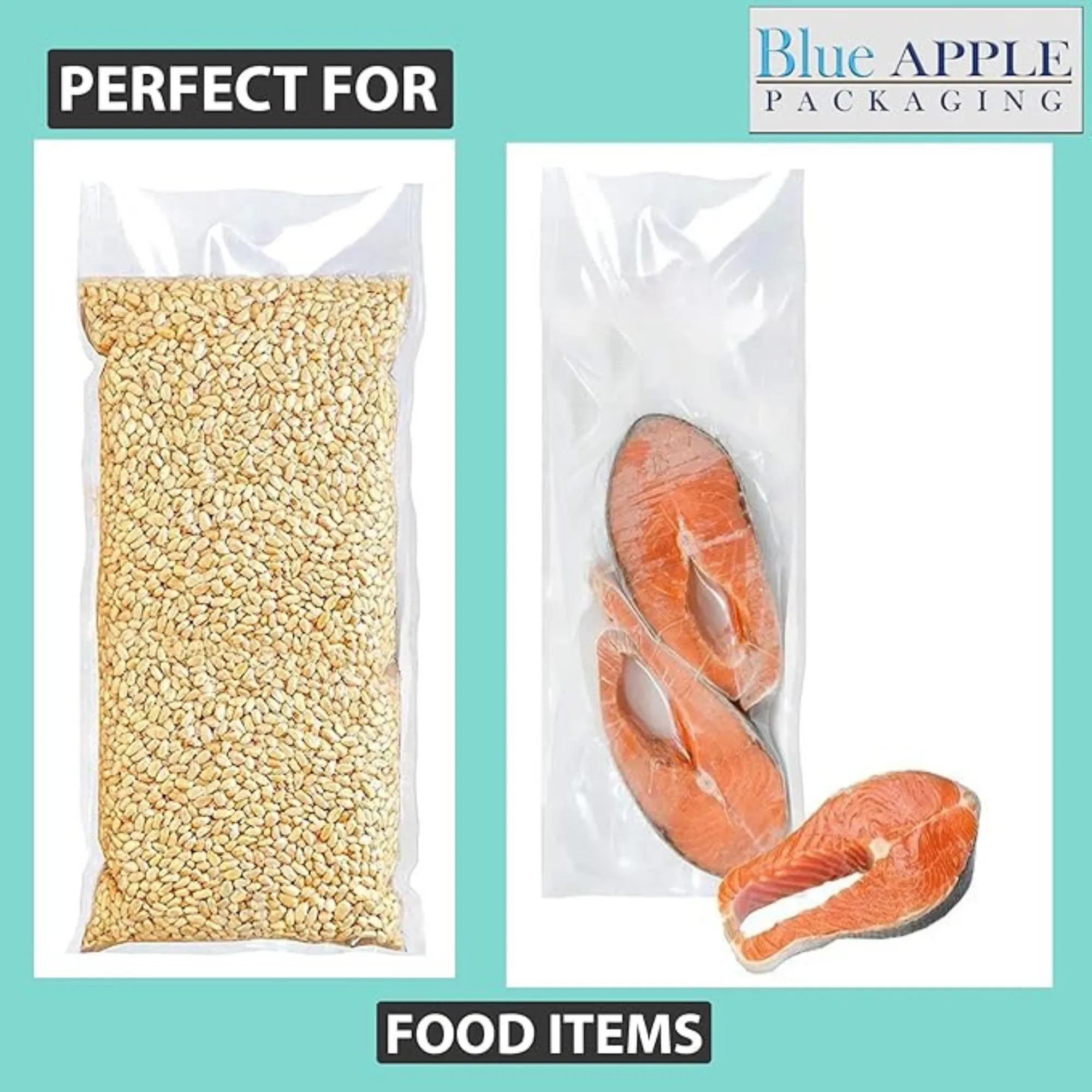 10X18 inches Vacuum Pouches Laminated 3 Mil Poly-Nylon (PN)