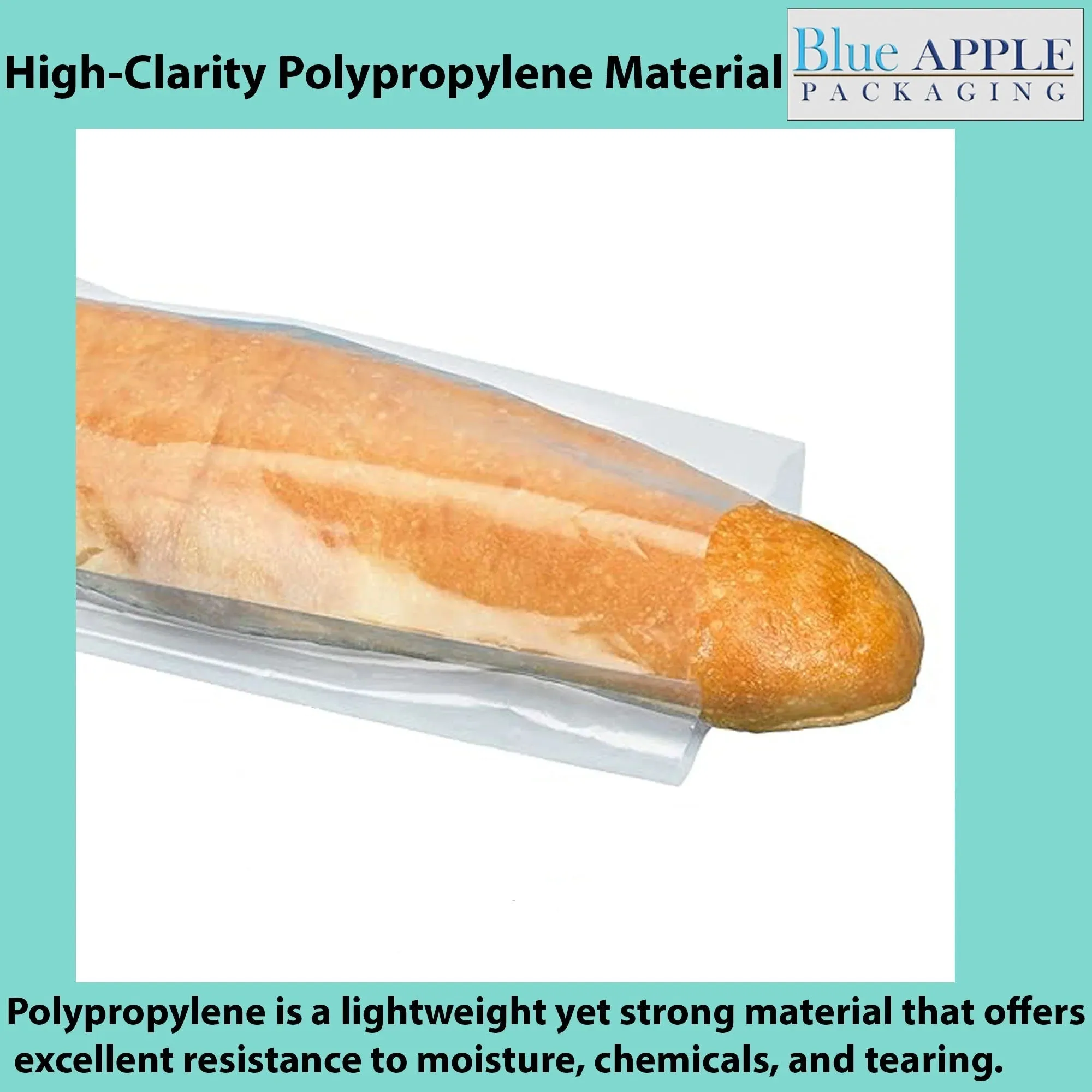 12X8X30 Inches Gusseted Polypropylene Bags 1.5 Mil Side Gusset