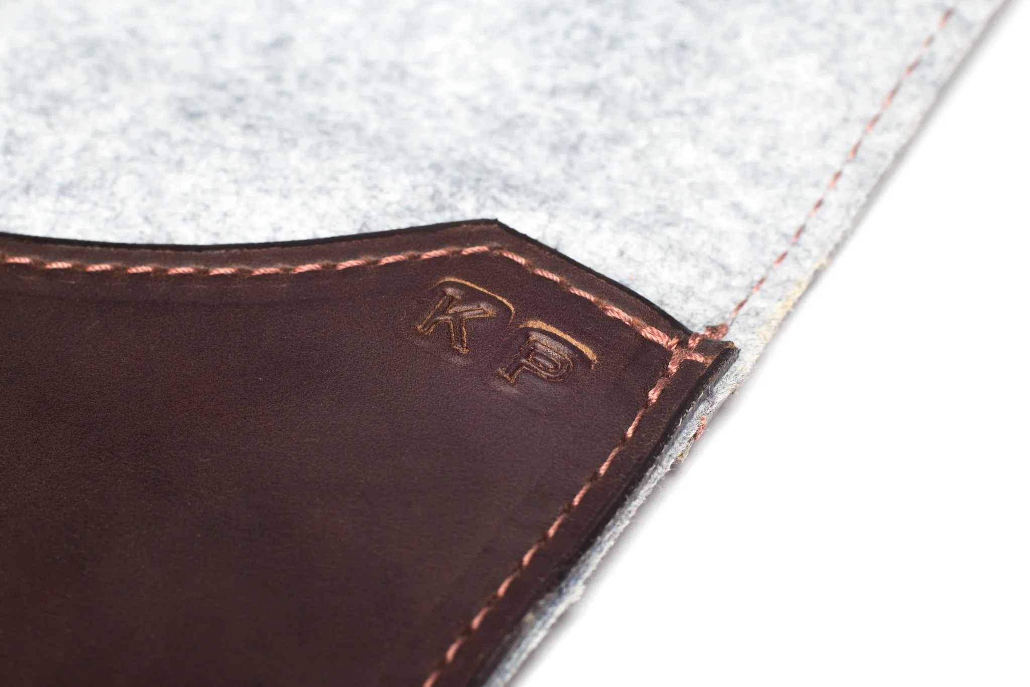 15" Laptop Case - Brown and Yellow - Monogram