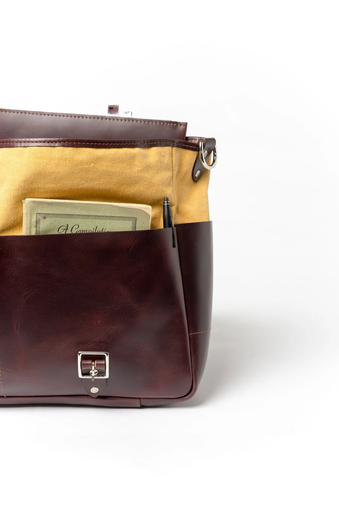 15" Laptop Case - Brown and Yellow - Monogram