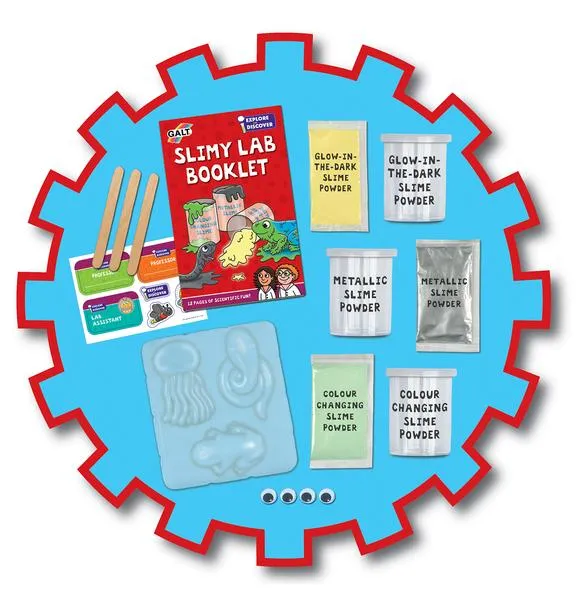 [2 Pack] Galt Slimy Lab
