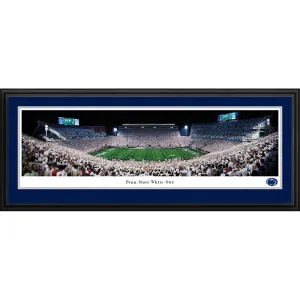 2021 Beaver Stadium White Out in Deluxe Frame
