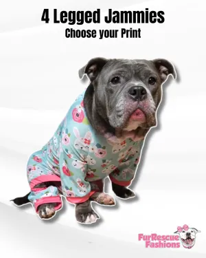 2025 Spring & Easter 4 Legged PAWjamas with Turtle Neck (Available in any pattern)