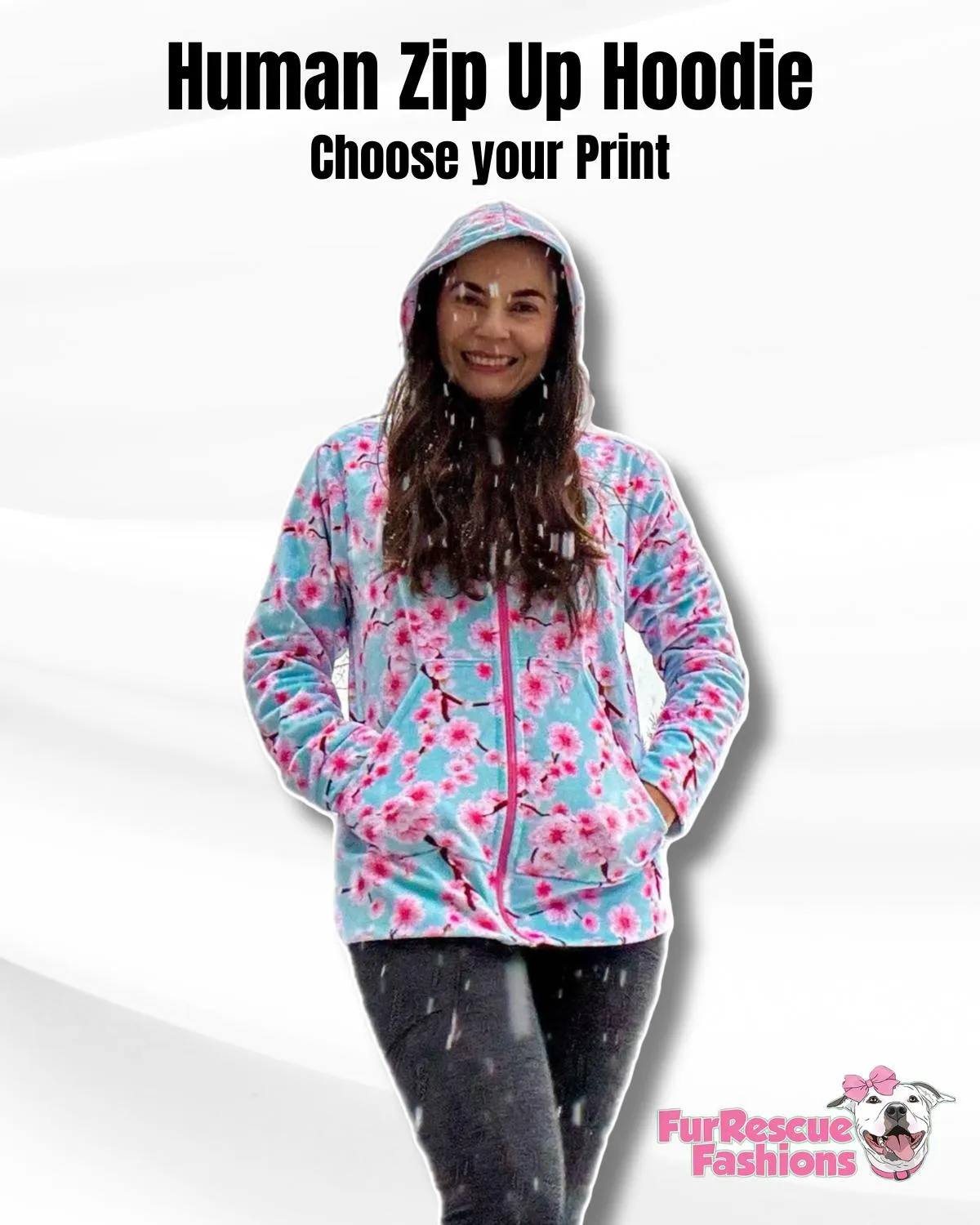 2025 Spring & Easter Matching Human Hoodie (Any Pattern Available)