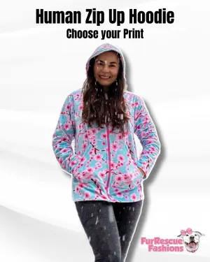 2025 Spring & Easter Matching Human Hoodie (Any Pattern Available)