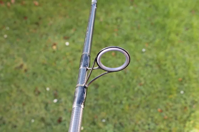 4 x Les Quis Old School Carbon Fishing Rods, By The Tackle Box. 1990s Old School. 2.75lb T/C.