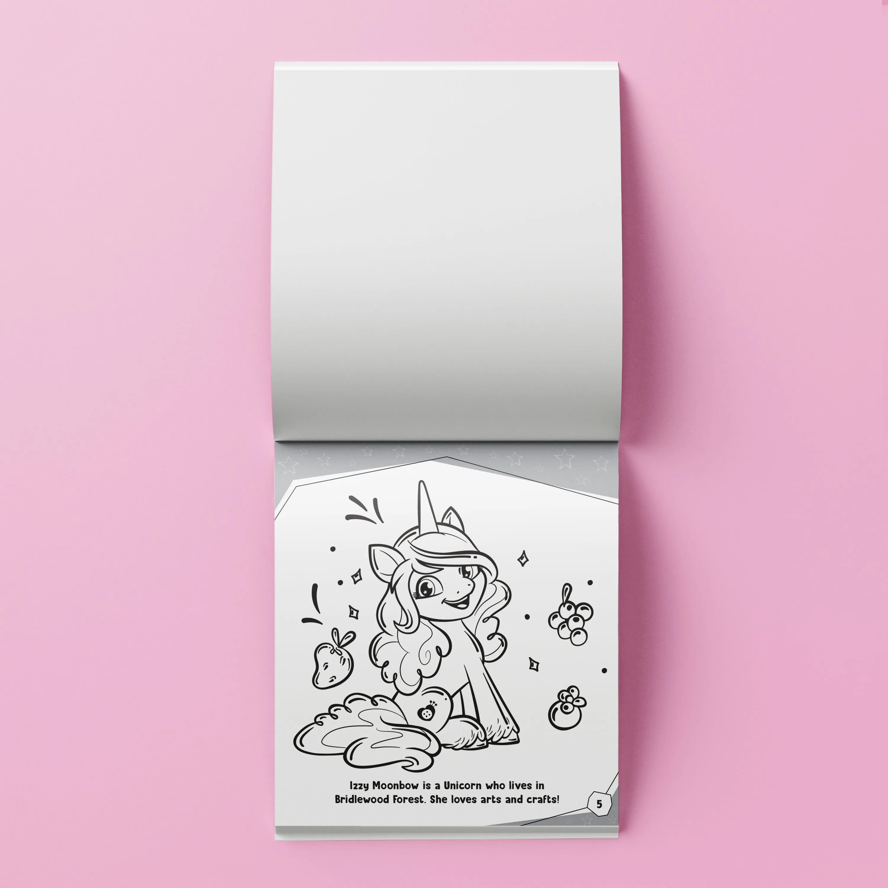 5-Pencil Set: My Little Pony Colouring & Activity Kit