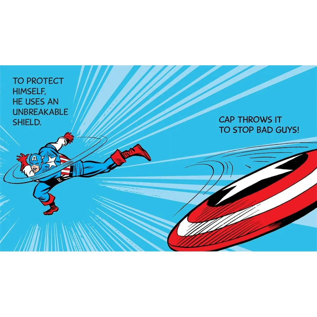Abrams Books: Captain America: My Mighty Marvel First Book (Board Book)