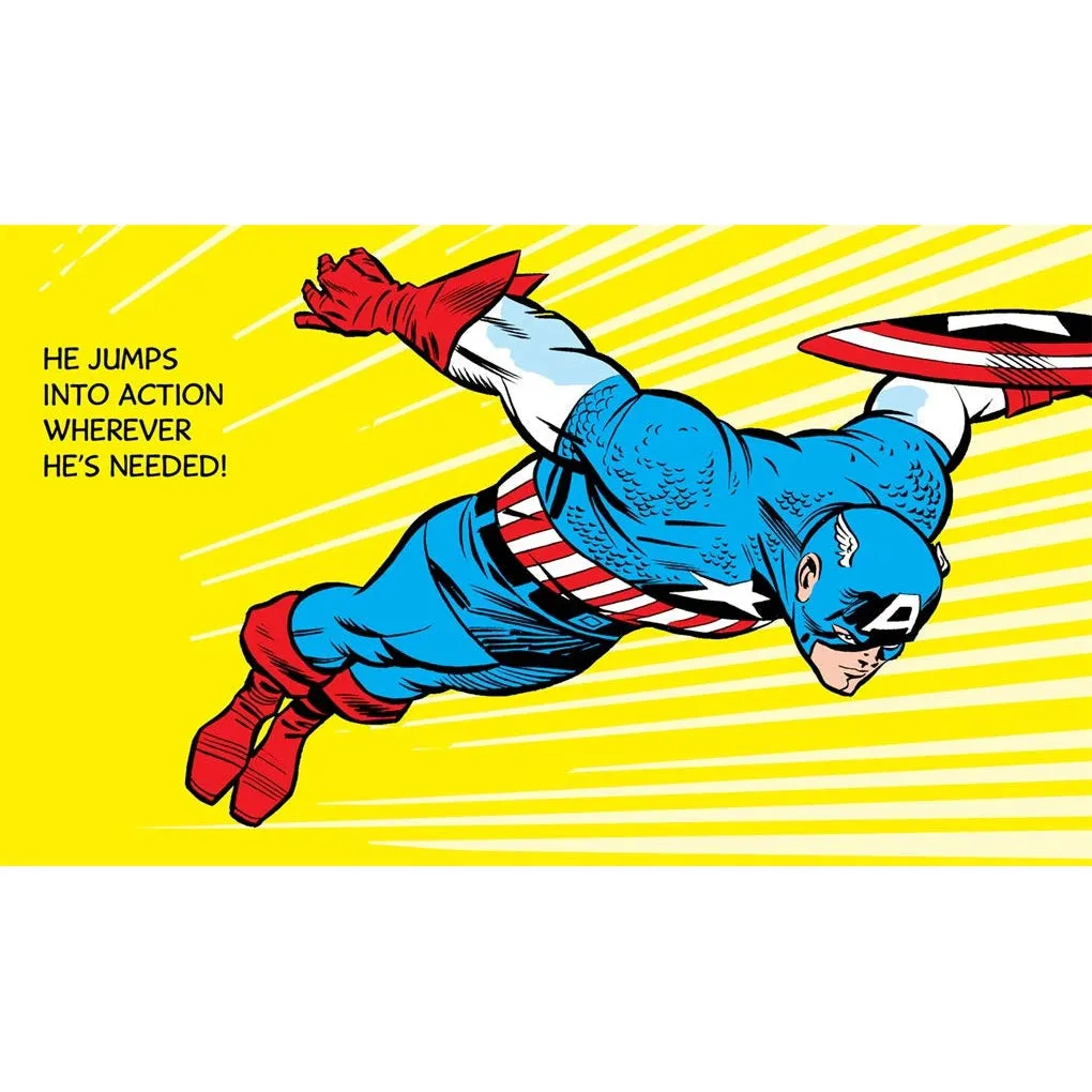 Abrams Books: Captain America: My Mighty Marvel First Book (Board Book)