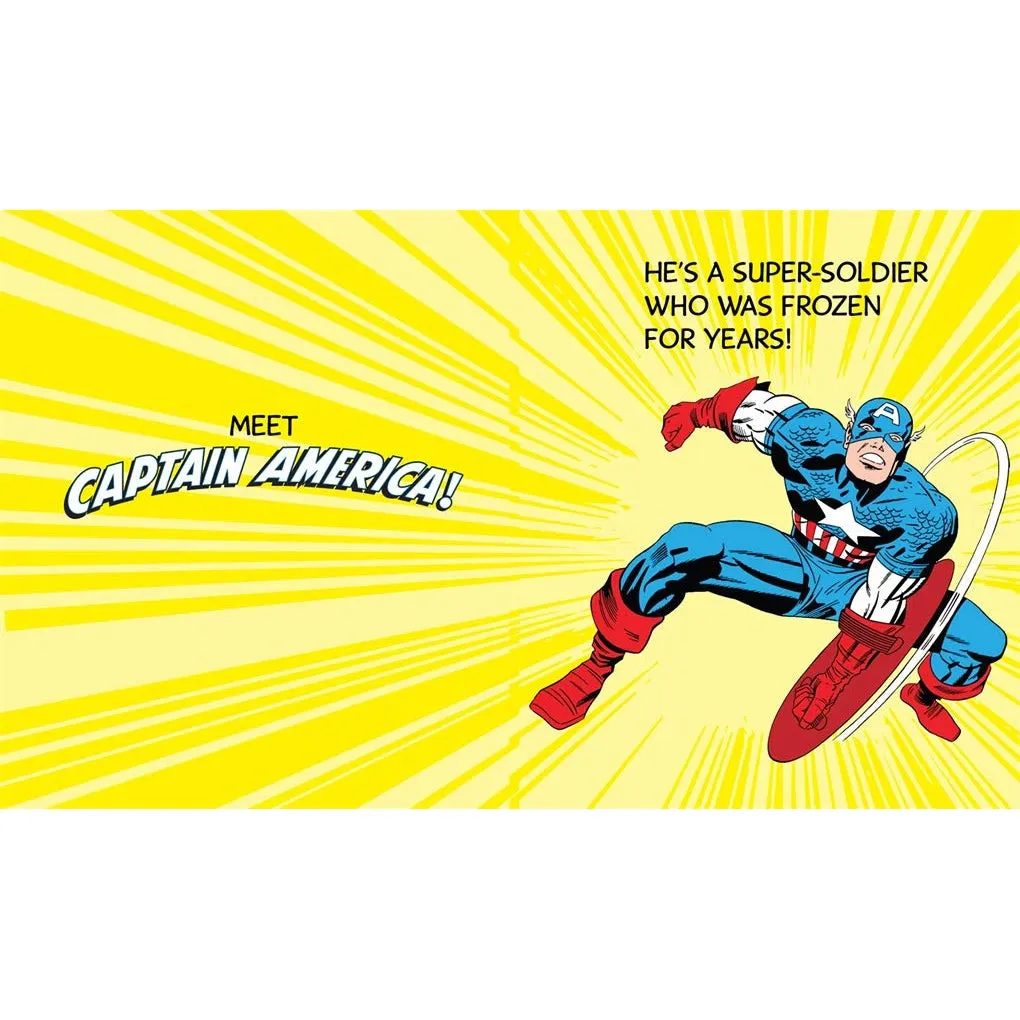 Abrams Books: Captain America: My Mighty Marvel First Book (Board Book)