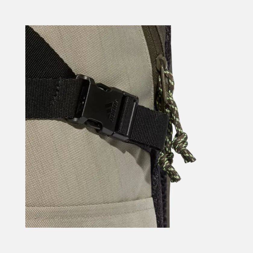 Adidas Power Training Backpack -Shadow Olive/Silver Pebble/Green Spark