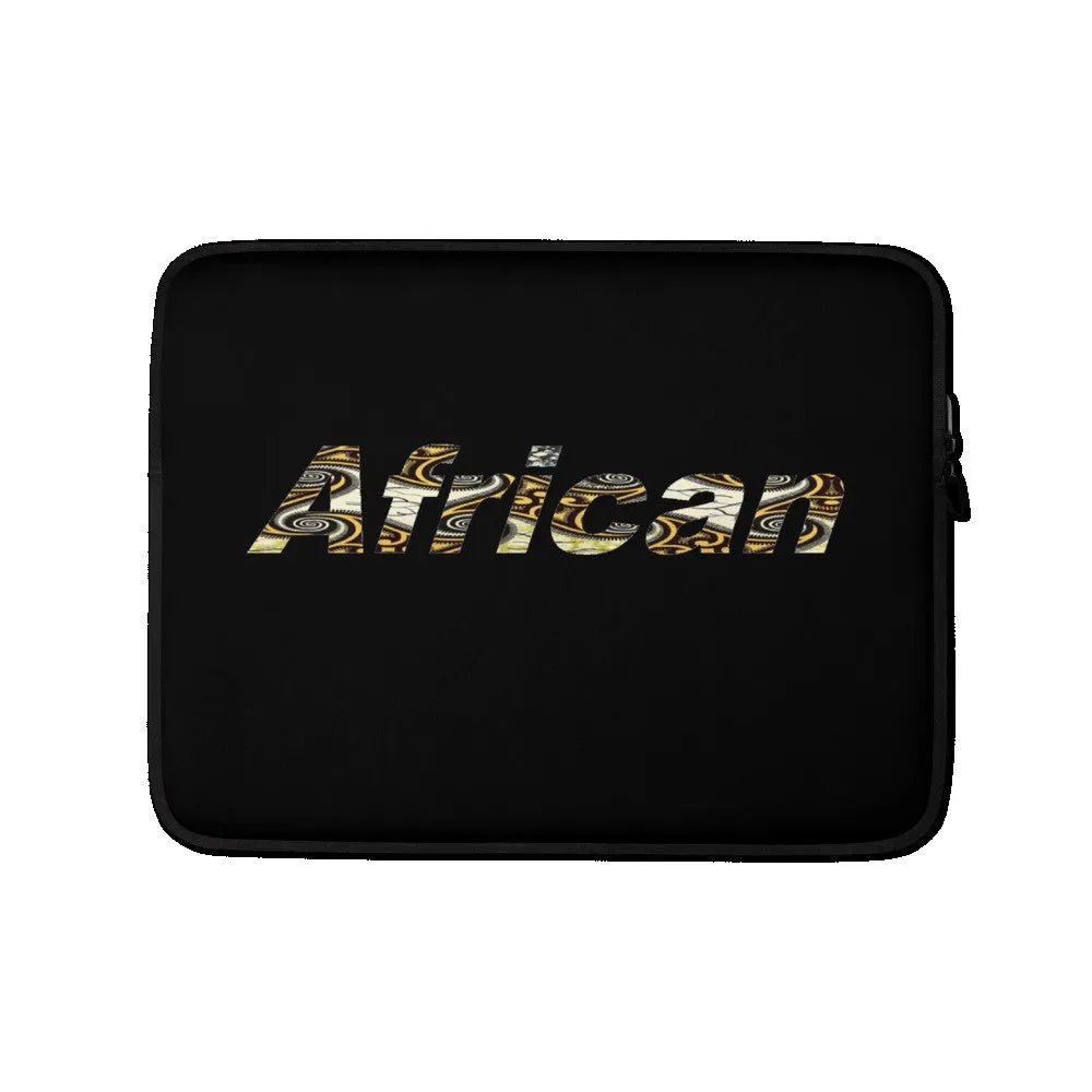 African Print Laptop Sleeve