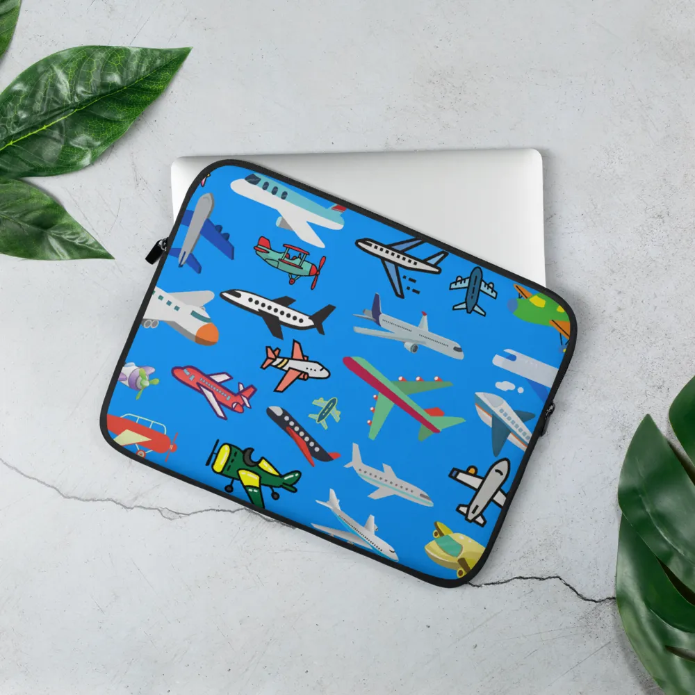 AIRPLANES Laptop Sleeve