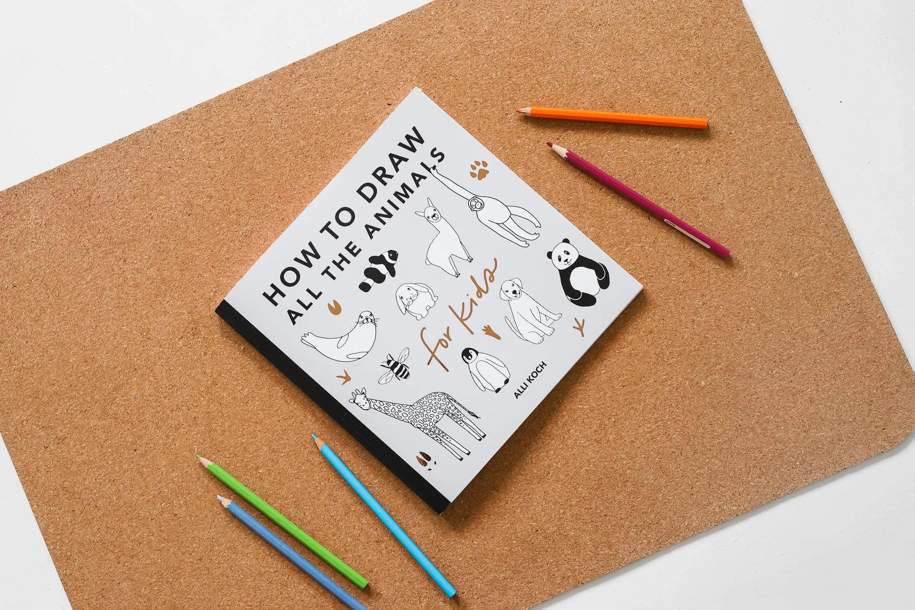 All The Animals: A How to Draw Art Book for Kids