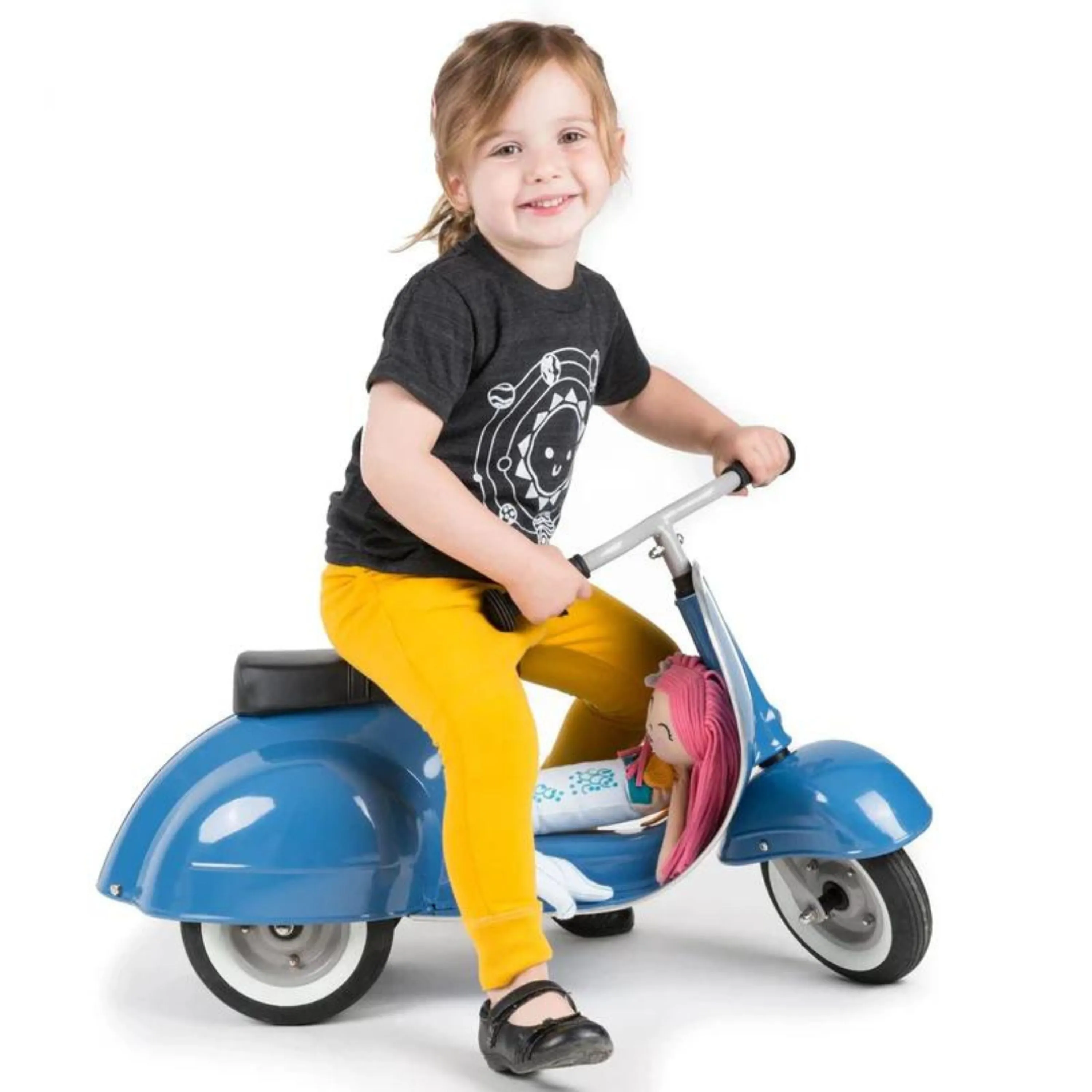 Ambosstoys Primo ride-on Scooter Dark Blue