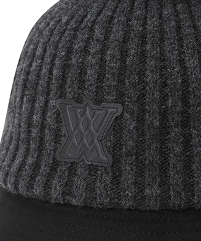 ANEW Golf: Women's Woven Knit Mix Bucket Hat - Dark Grey