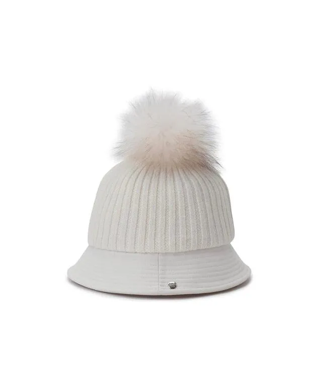 ANEW Golf: Women's Woven Knit Mix Bucket Hat - Off White