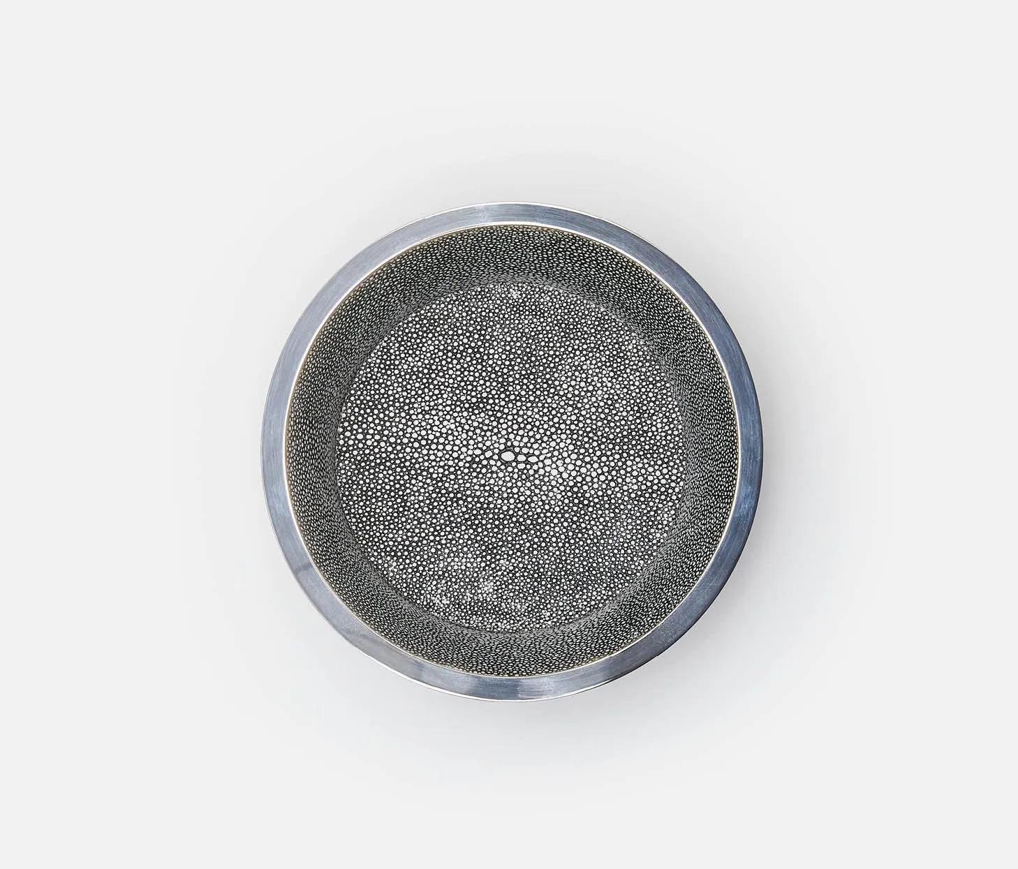 Angelica Cool Gray/Silver Wine Coaster