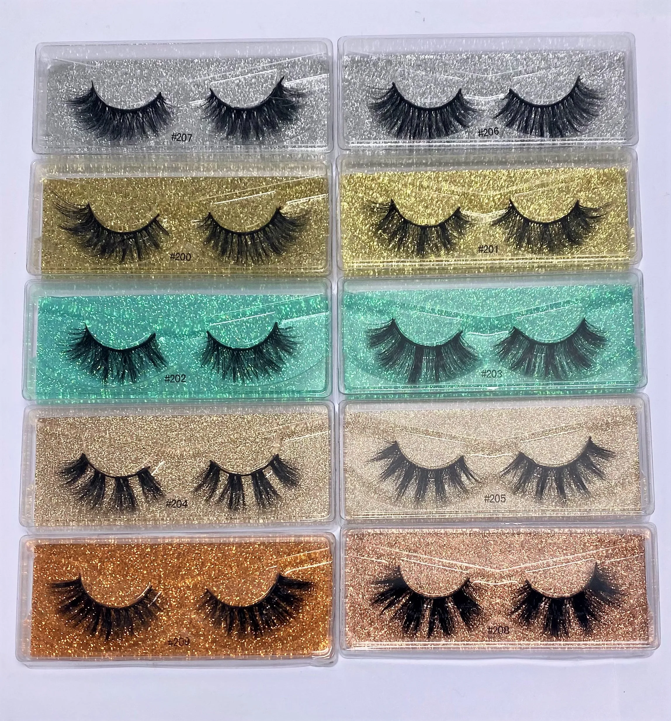 ASSORTED 3D MINK EYELASHES