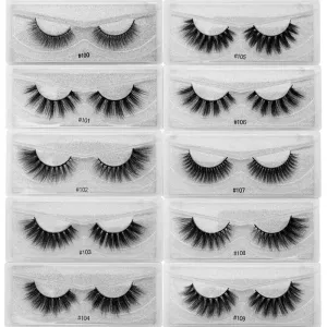 ASSORTED 3D MINK EYELASHES