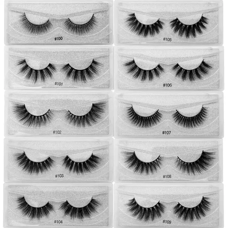 ASSORTED 3D MINK EYELASHES