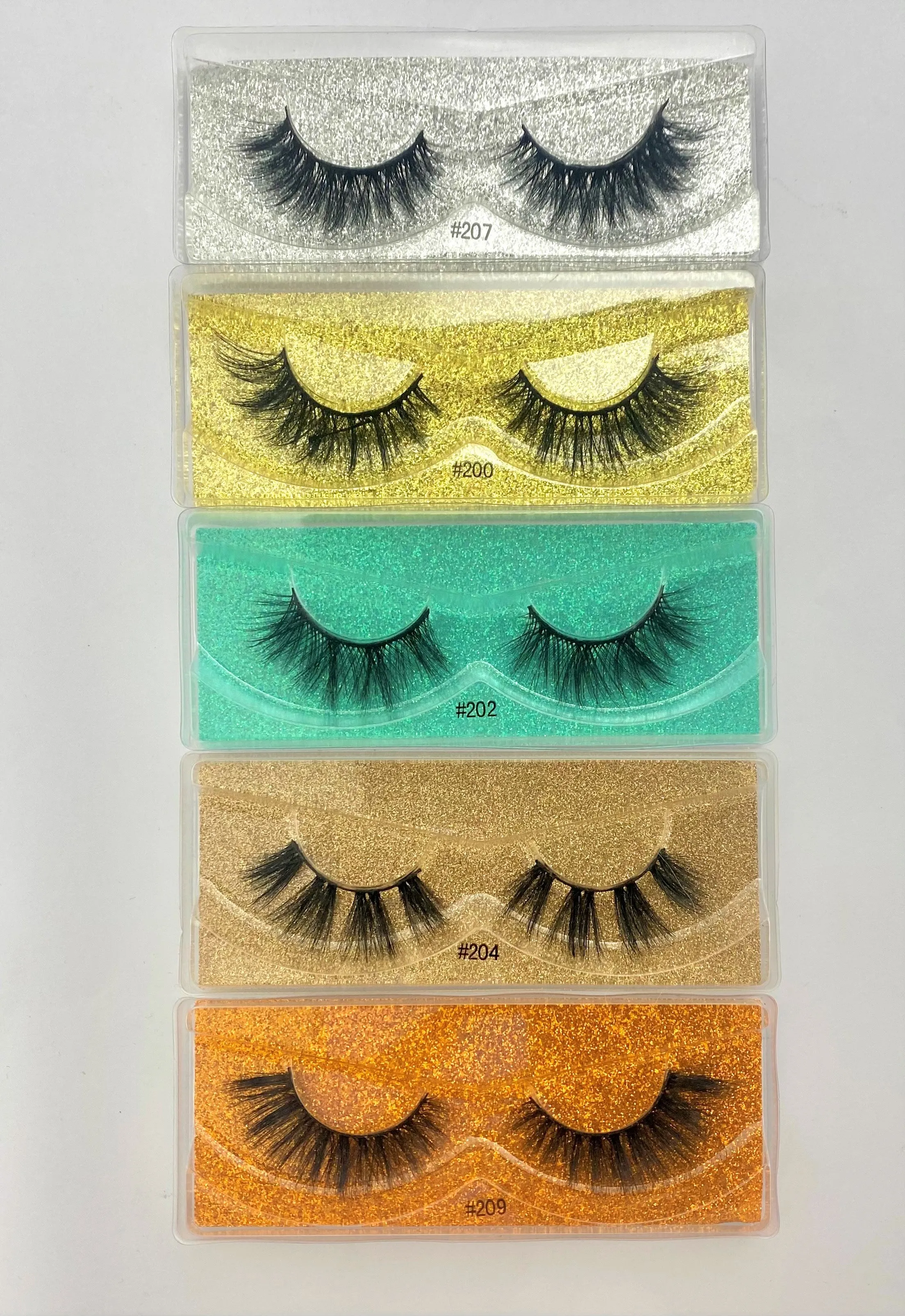 ASSORTED 3D MINK EYELASHES