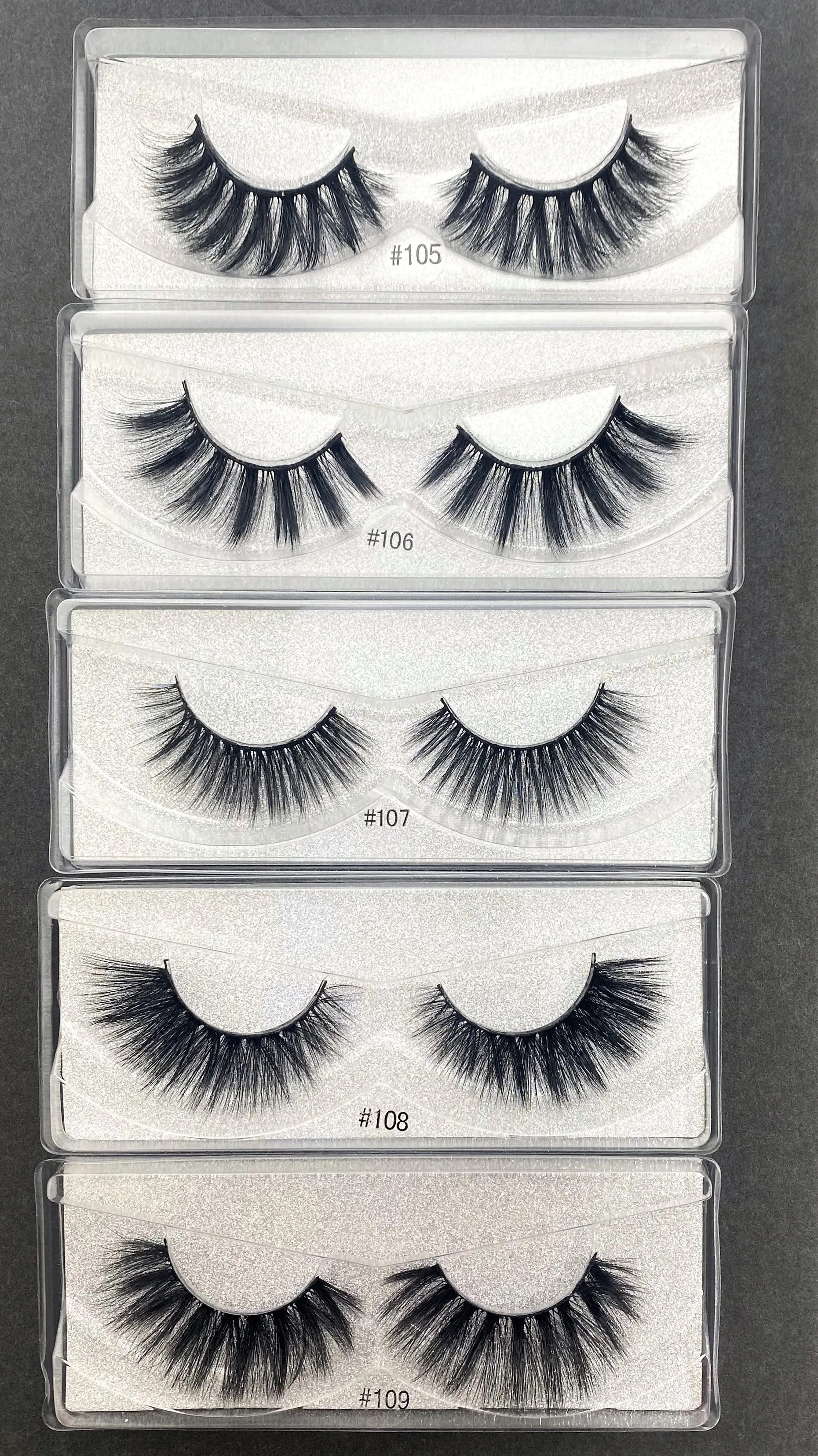 ASSORTED 3D MINK EYELASHES