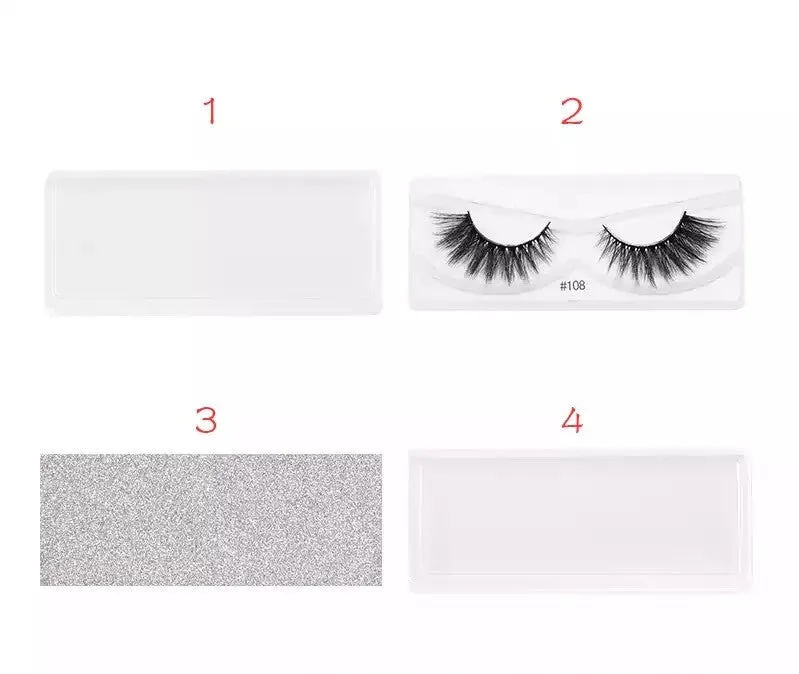 ASSORTED 3D MINK EYELASHES