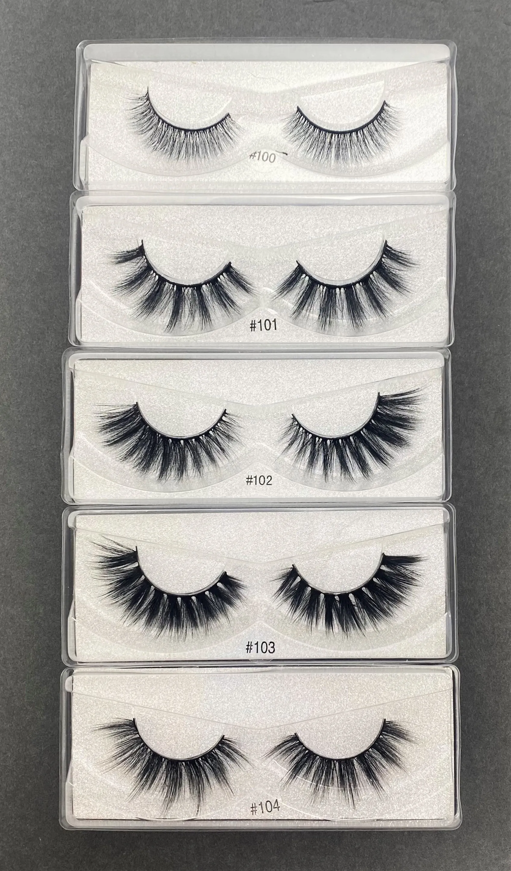 ASSORTED 3D MINK EYELASHES
