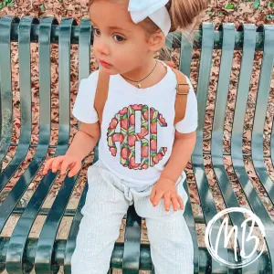 Back To School Monogram Tee