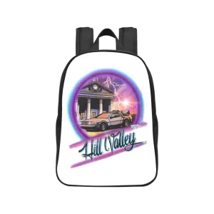 Back To The Future Hill Valley Canvas Backpack