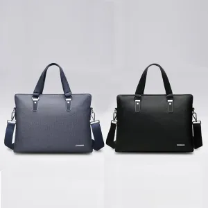 Bag - Men's PU Leather Shoulder Bag Messenger Briefcase Business Bags
