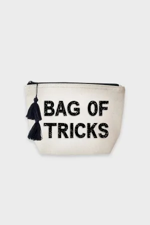 Bag of Tricks Cosmetic Bag in Black Crystal