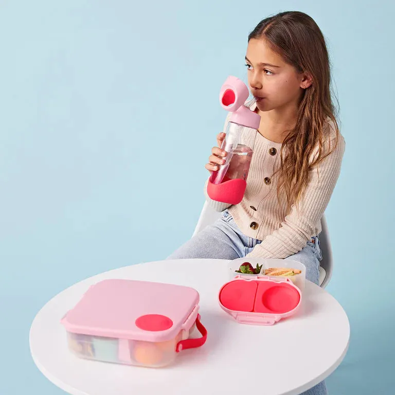 b.box Tritan Drink Bottle 600ml  - Flamingo Fizz