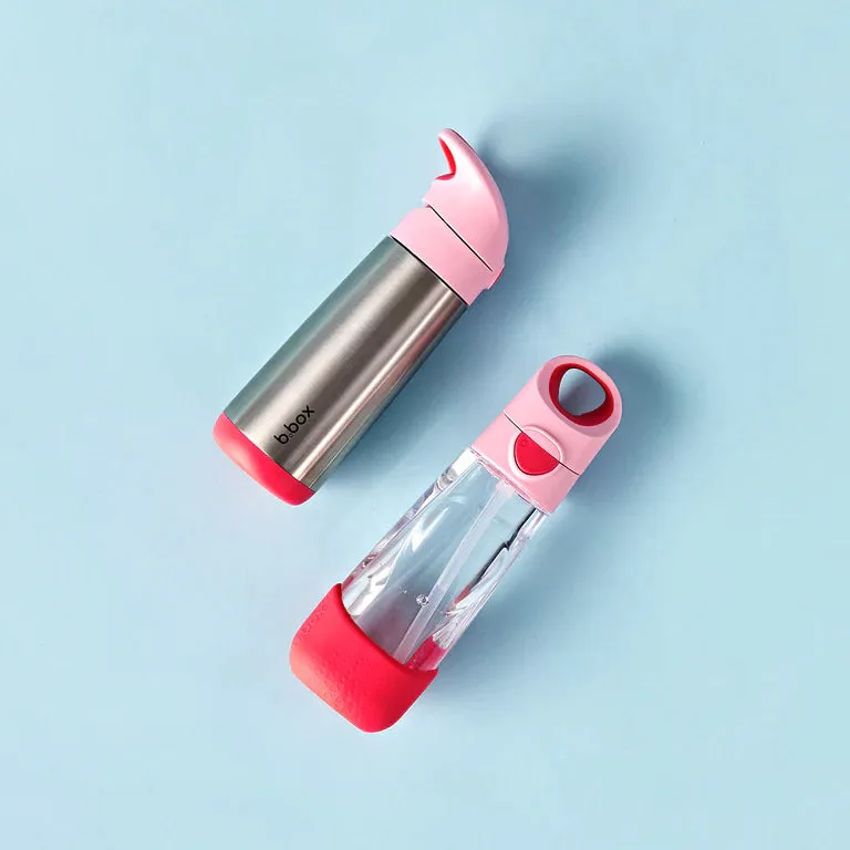 b.box Tritan Drink Bottle 600ml  - Flamingo Fizz