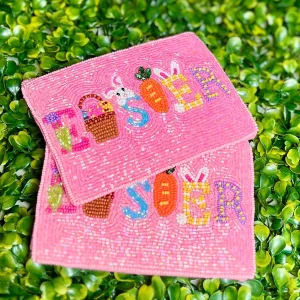 Beaded Easter Coin Purse