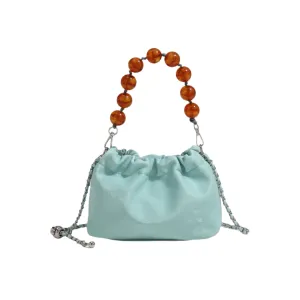 Beaded Handle Cloud Bag