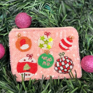 Beaded Ornament Coin Purse