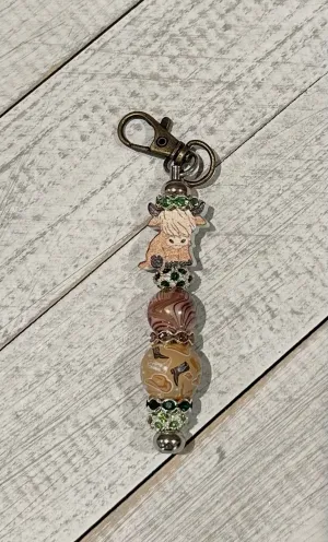 Beaded Purse Charm