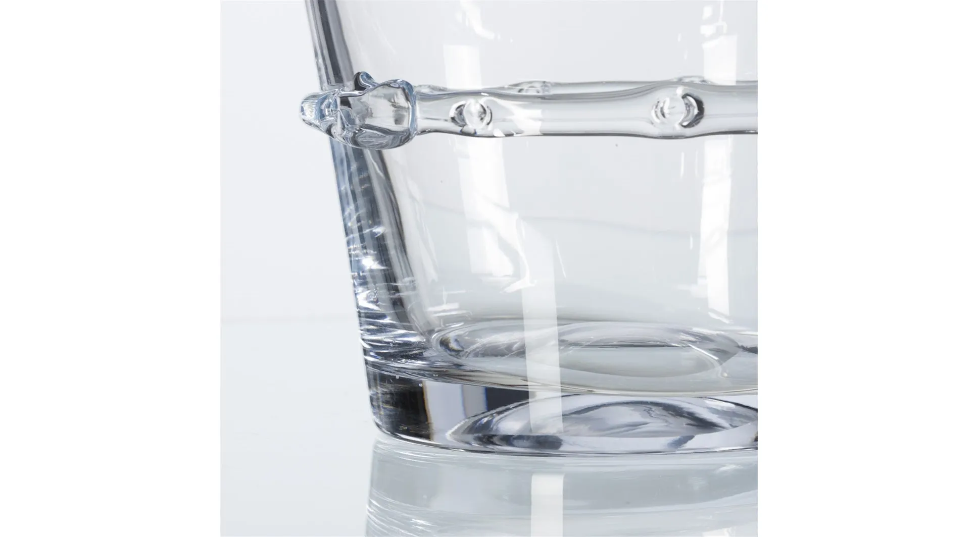 Belgian Hand-blown Oversized Art Glass Cooler