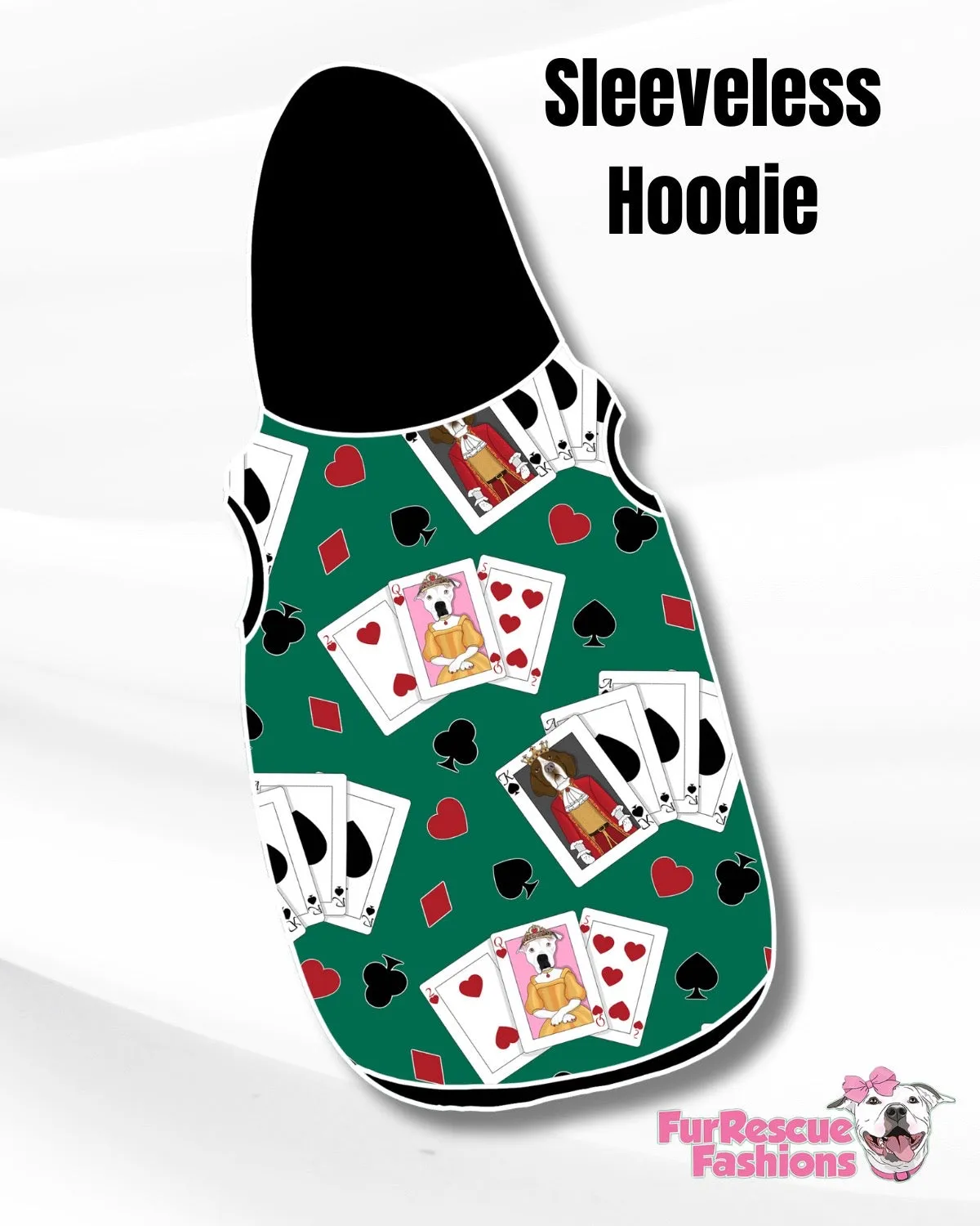 Bet On Love - Dog Pajama with Black Neck & Trim/Sleeves