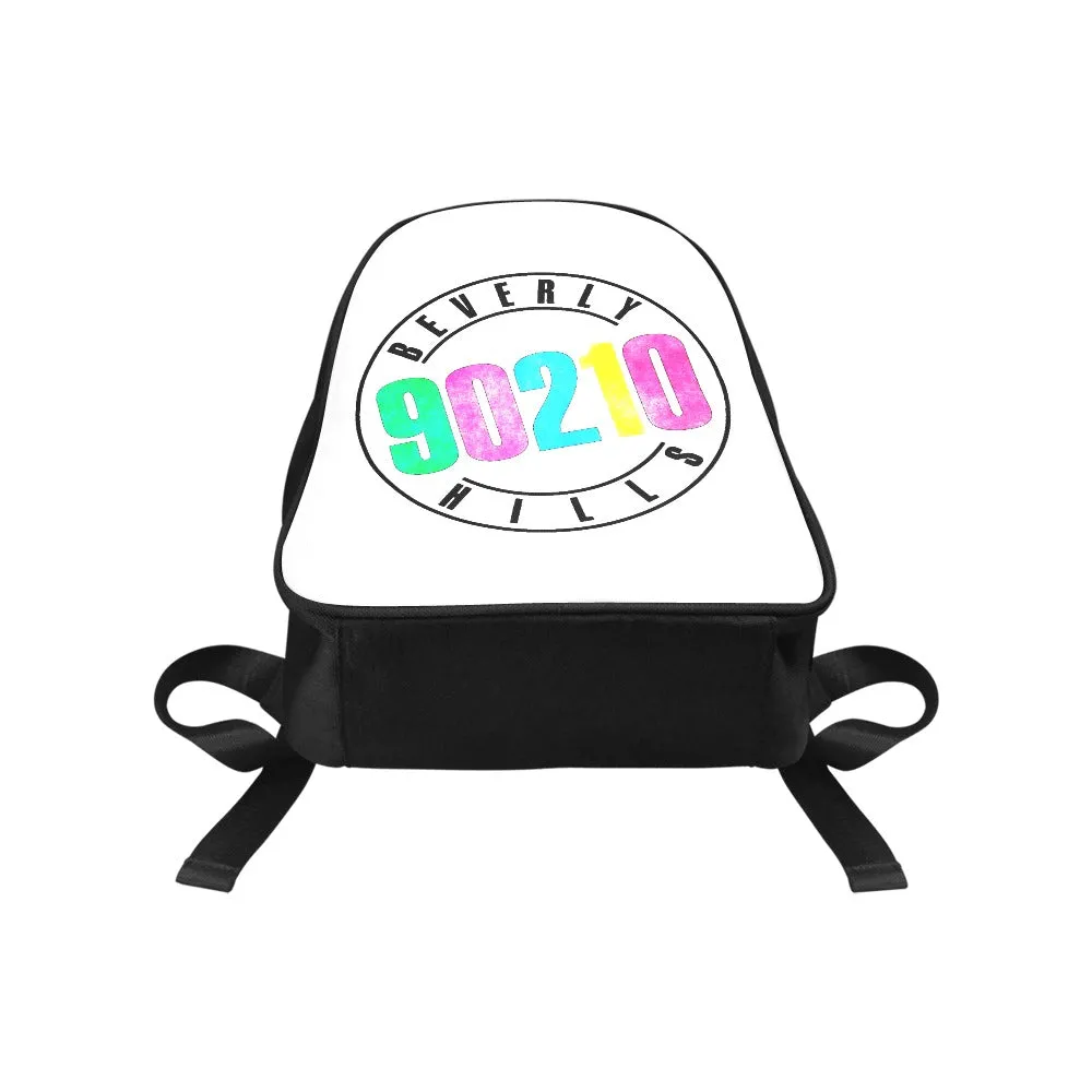 Beverly Hills 90210 Distressed Logo Canvas Backpack