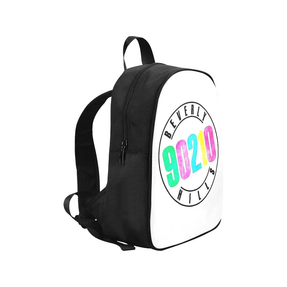 Beverly Hills 90210 Distressed Logo Canvas Backpack