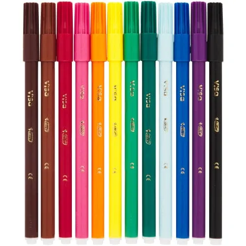 Bic Kids Visa Felt Pens 10   2 Pack