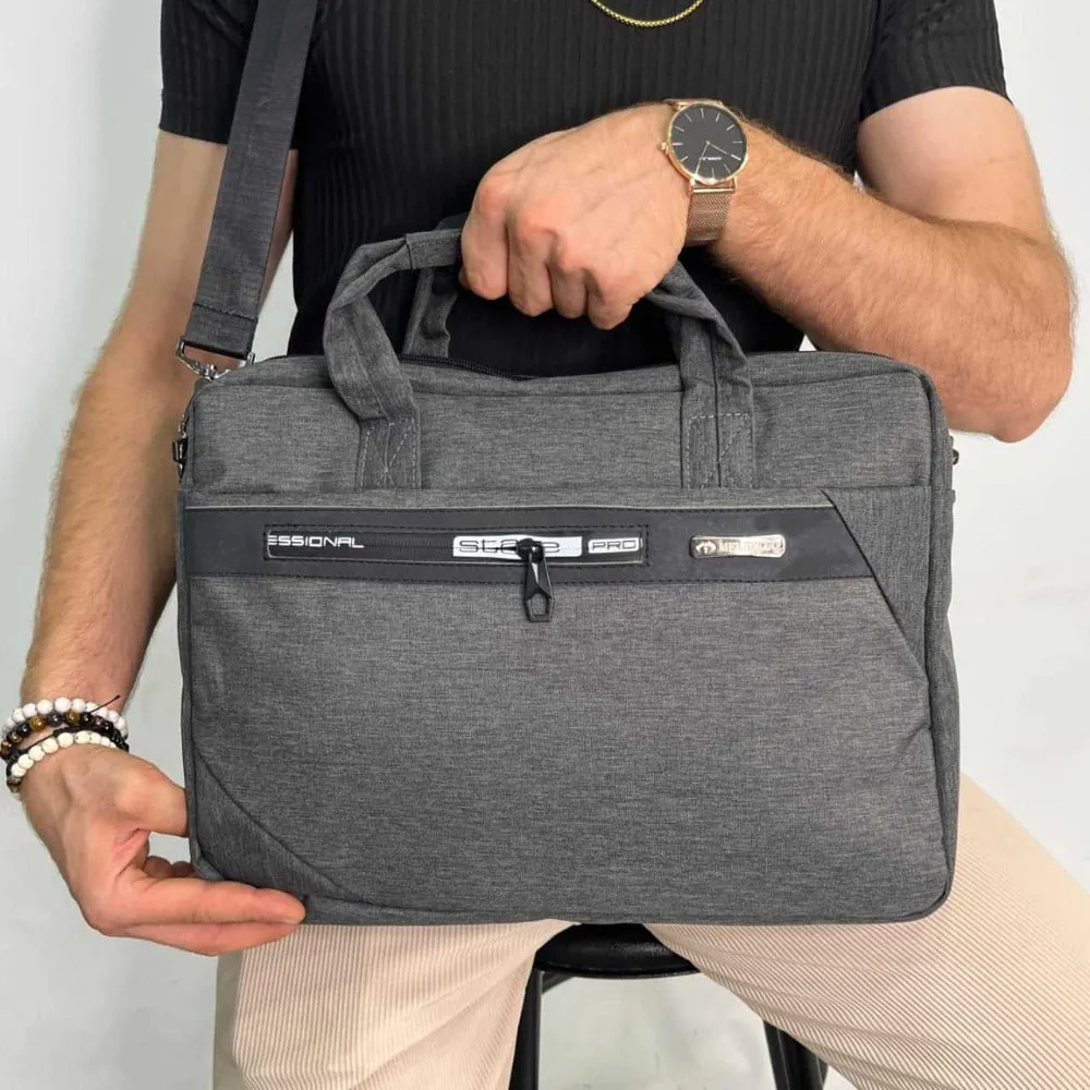 Black And Grey Briefcase