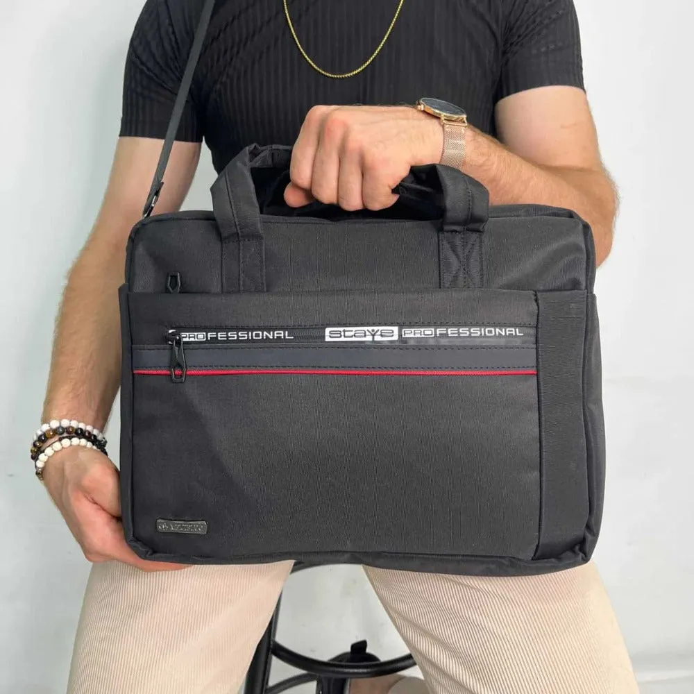 Black And Grey Briefcase