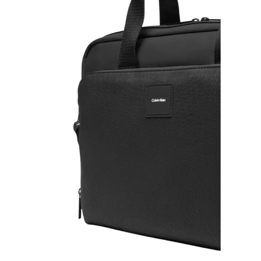 Black Business Briefcase With Handles