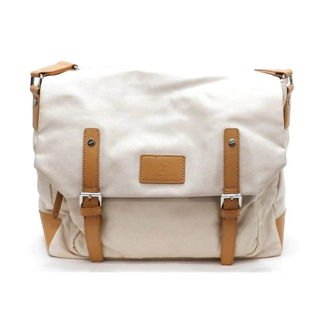 black Canvas IPad Laptop school form protected school Messenger bag