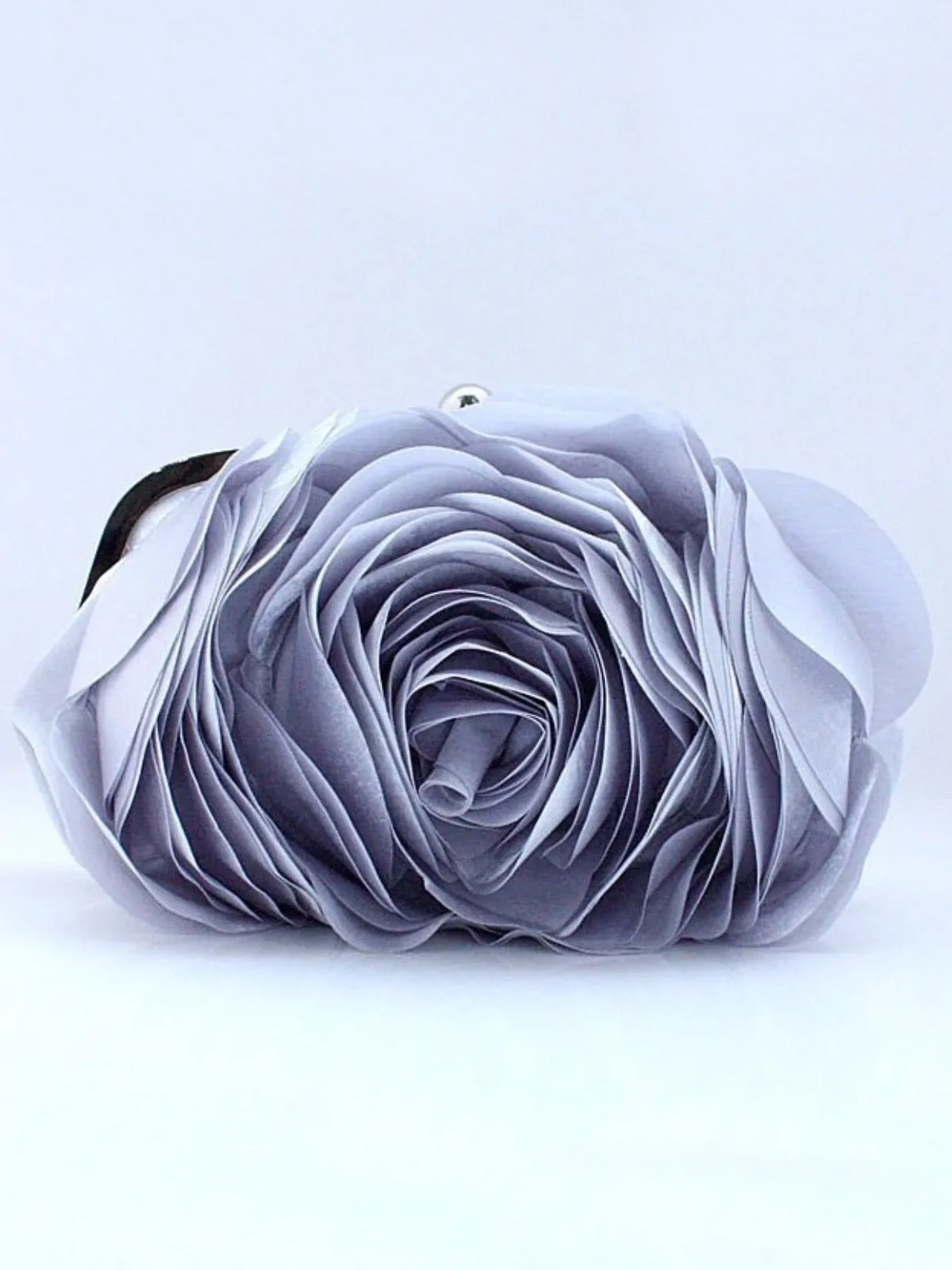 Blooming With Grace Rose Flower Evening Clutch