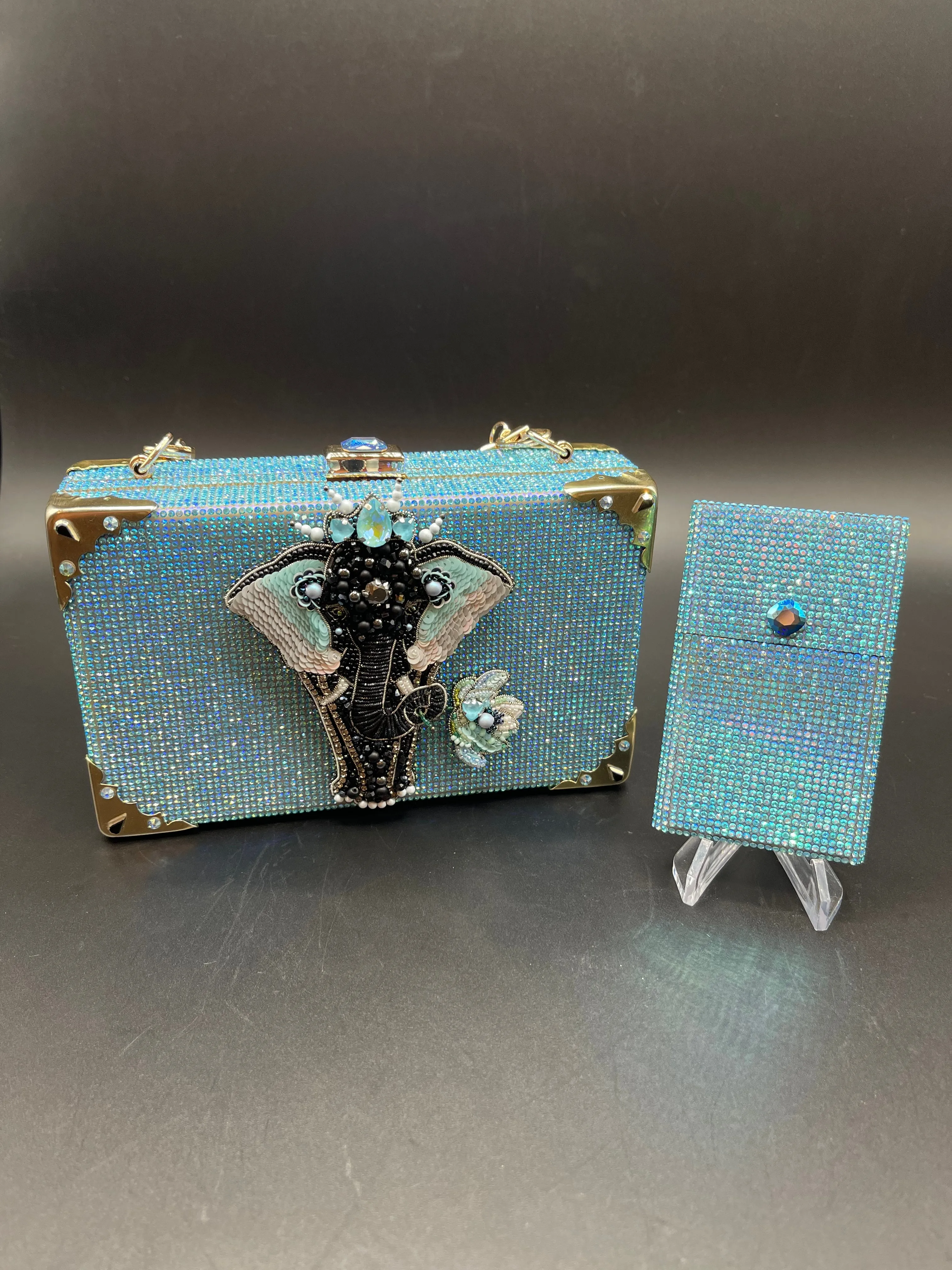 Blue AB Cardholder